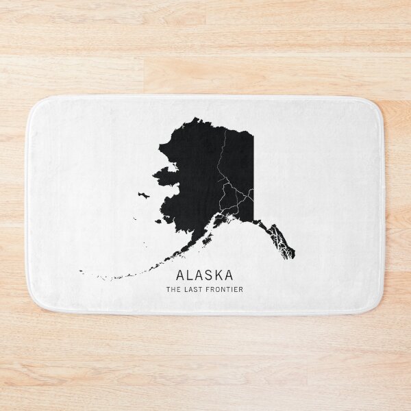 Item preview, Alaska State Road Map designed and sold by clarkstpress.