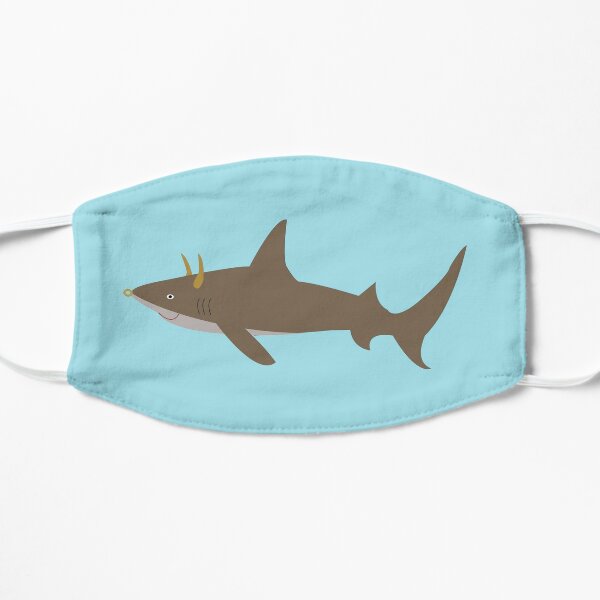 Bull Shark Face Masks Redbubble - using the new hammerhead shark roblox sharkbite