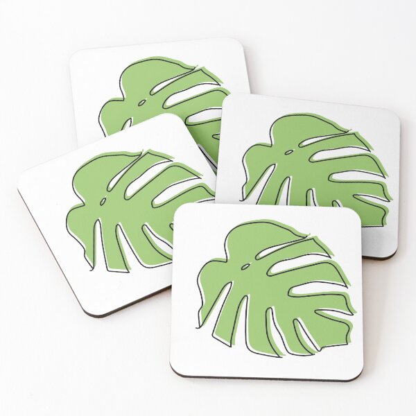 Item preview, monstera leaf designed and sold by Sandcastleill.