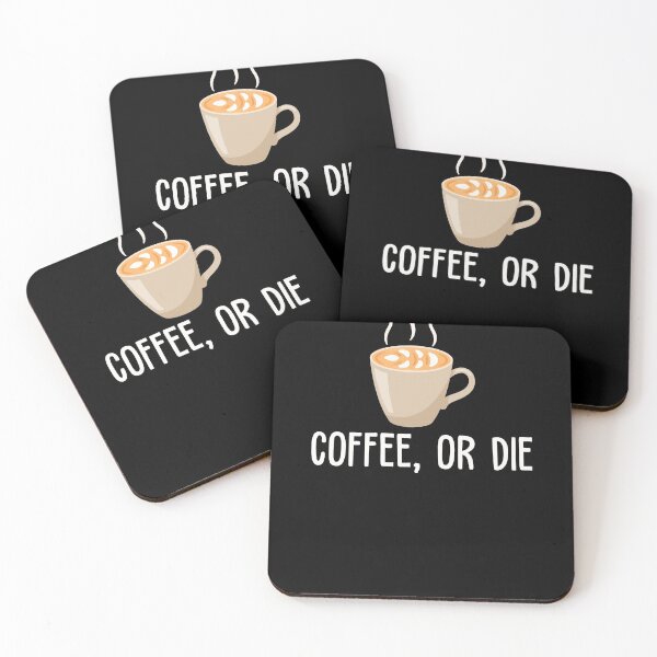 Item preview, Flat White Coffee Or Die designed and sold by designolo.