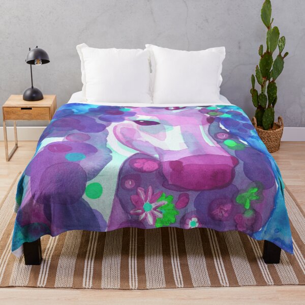 Item preview, Enchanted Forest Unicorn - Blue Palette designed and sold by Niina Niskanen.