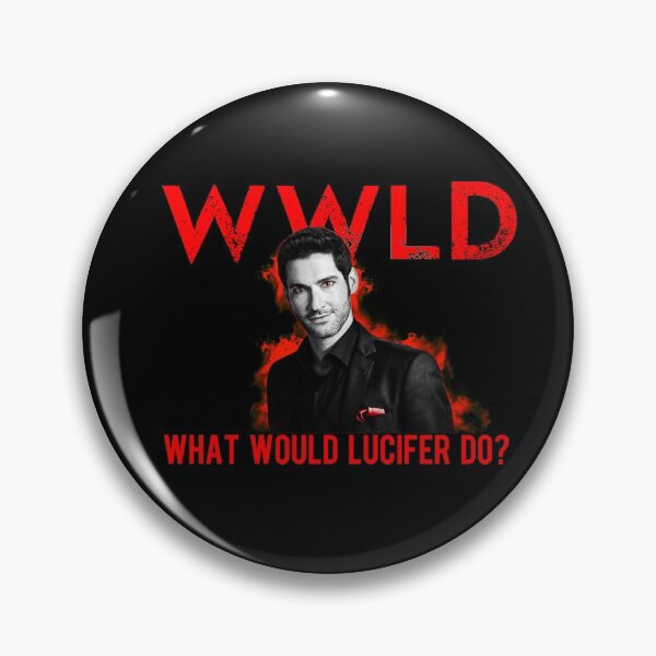Item preview, What Would Lucifer Do? designed and sold by Kristin Harris Productions: Fanart Designs.