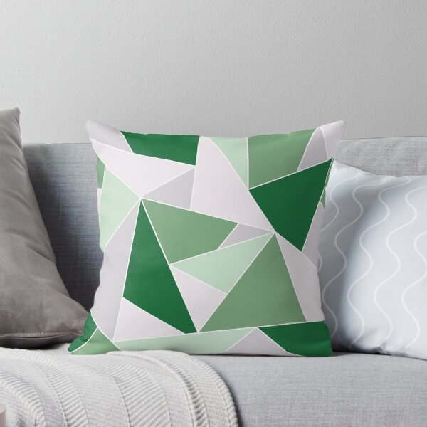 Item preview, Green Abstract Triangle Pattern designed and sold by morgandiehl10.