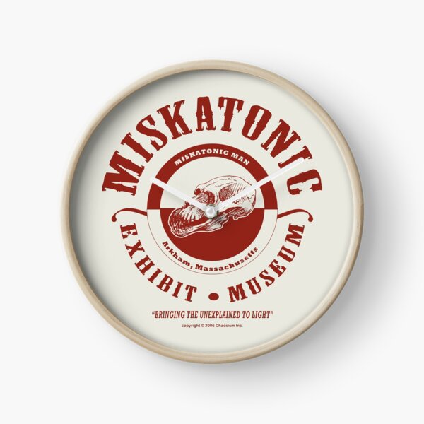 Miskatonic Exhibit Museum Clock