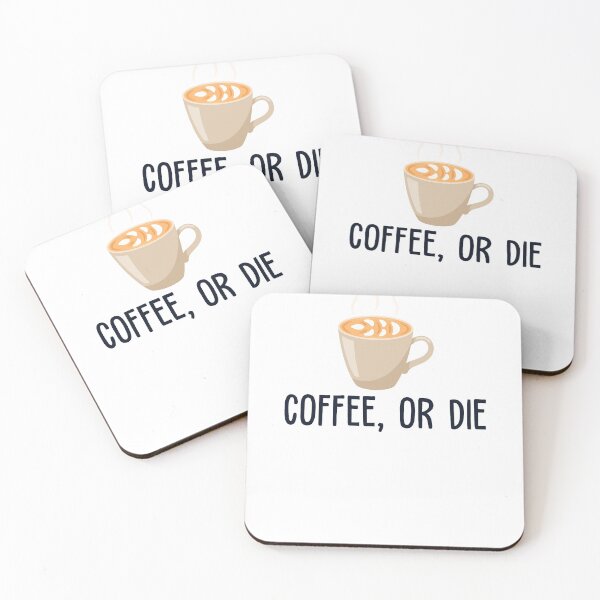 Item preview, Flat White Coffee Or Die designed and sold by designolo.