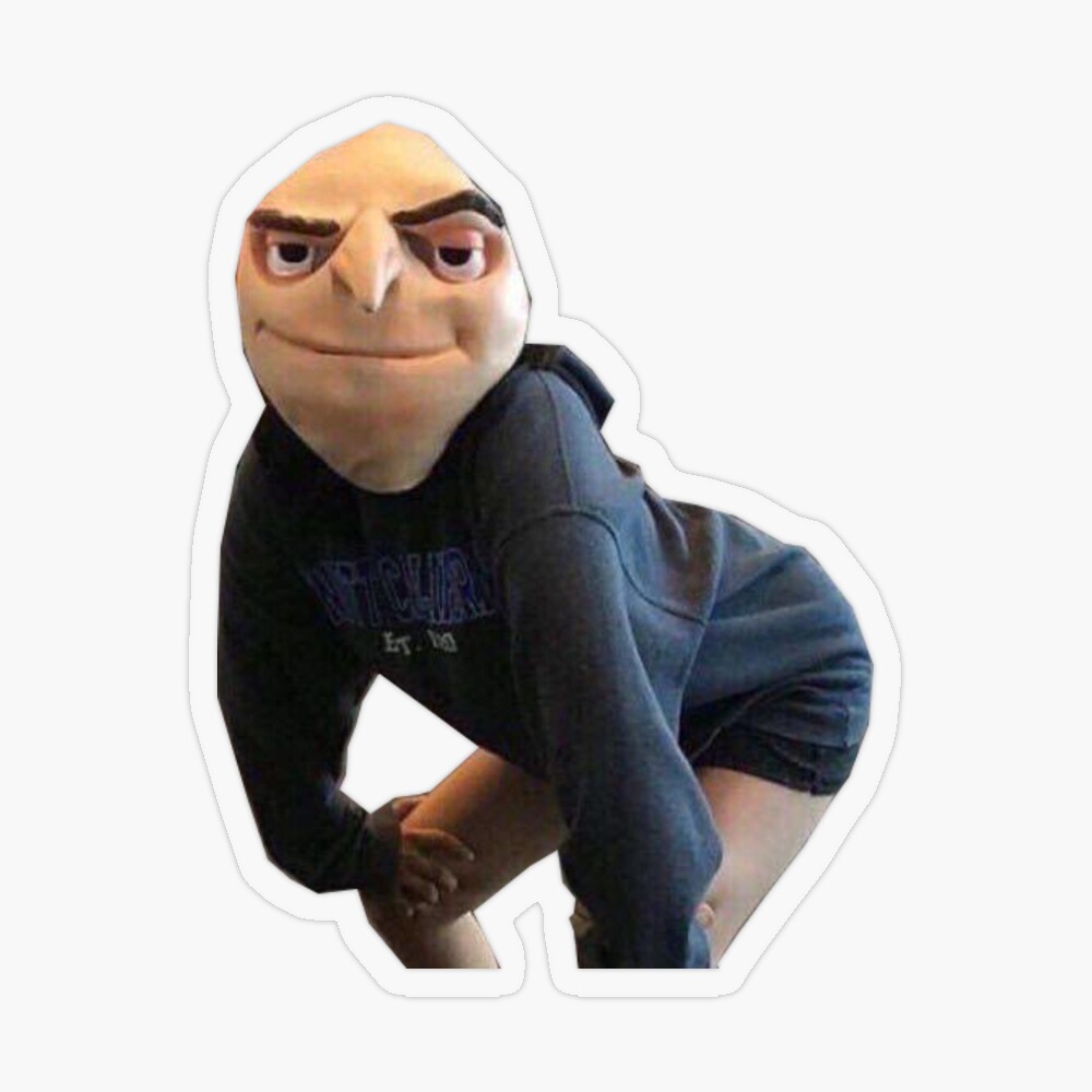 Cursed Image: Gru - Meme - Hoodie