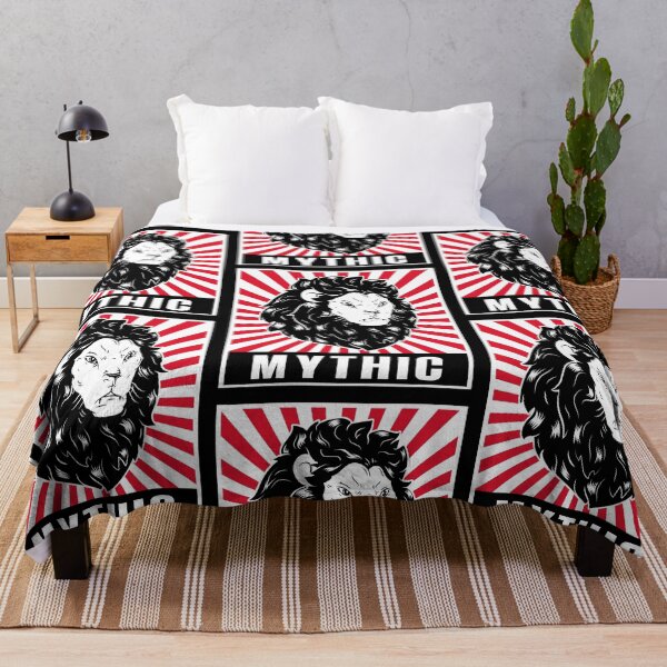 Item preview, Red Radial Lion Aesthetic reggae design designed and sold by MythicBrand.