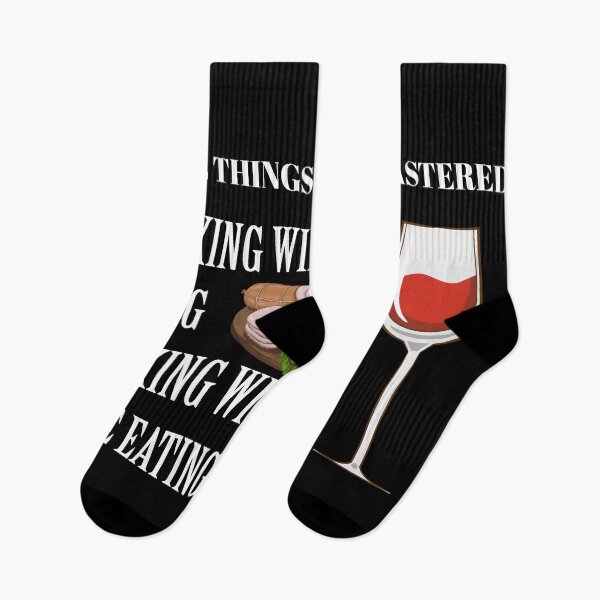 Item preview, DRINKING WINE EATING CLOD MEAT T-SHIRT designed and sold by Meddali.