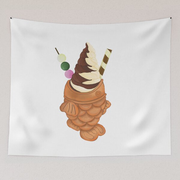 Item preview, Taiyaki Choco-Vanilla Ice Cream designed and sold by MochiWonder.
