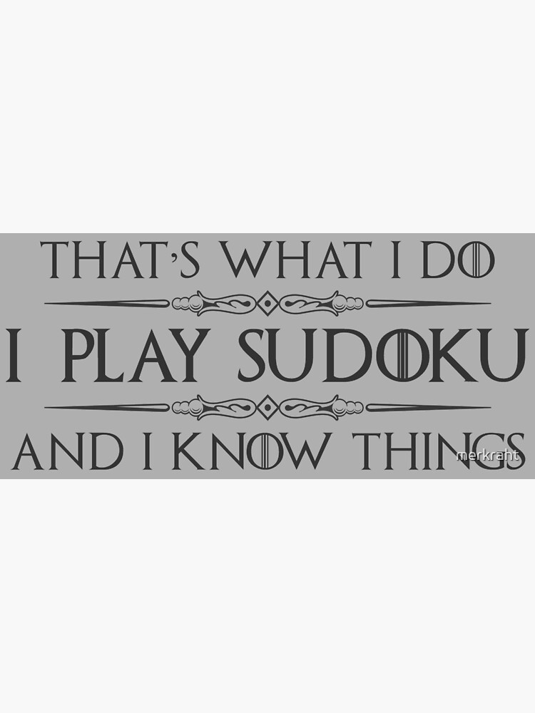 Sudoku by Thomas Snyder - The Art of Puzzles