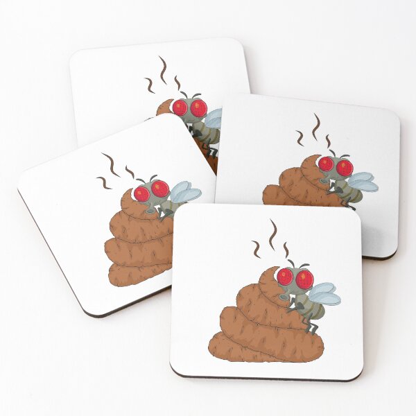 Item preview, Fly Hovering over Poop designed and sold by mayankdozdesign.