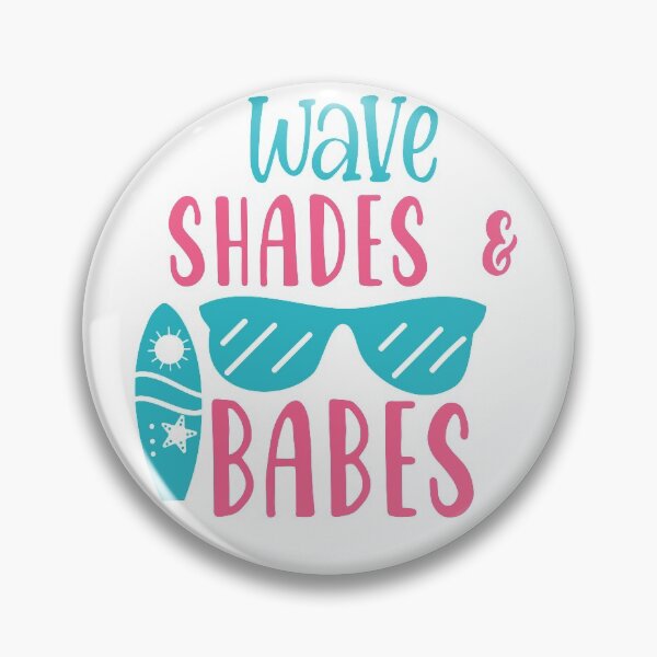 Item preview, Wave Shades And Babes designed and sold by BohemianAtlas.