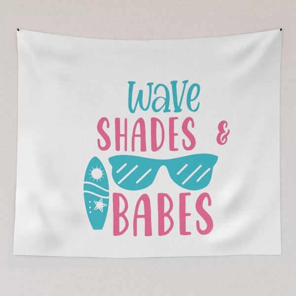 Item preview, Wave Shades And Babes designed and sold by BohemianAtlas.