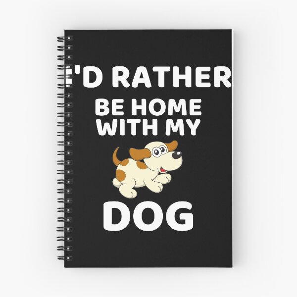Item preview, Dogs rather at home with dog funny gift dog lover designed and sold by Martin-bivert.