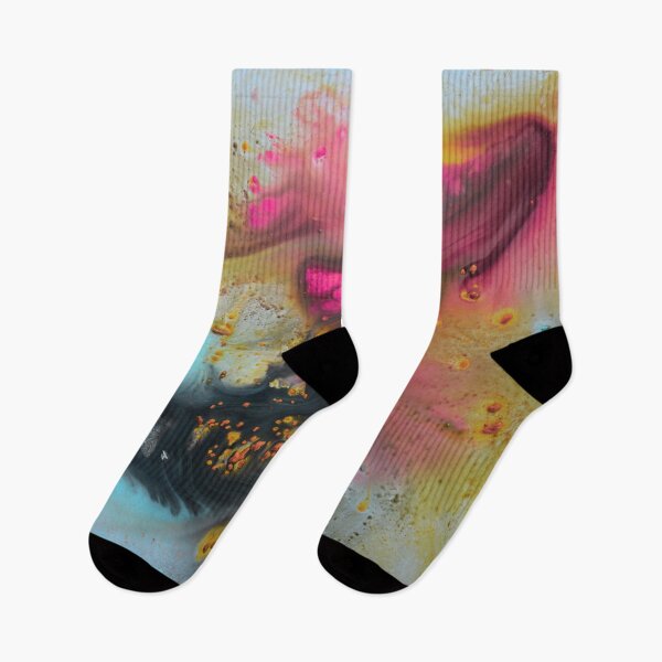 Item preview, Abstract image blue and pink designed and sold by AndradaArt.