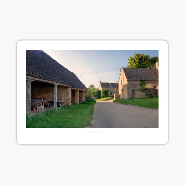 Cutsdean, Gloucestershire Sticker