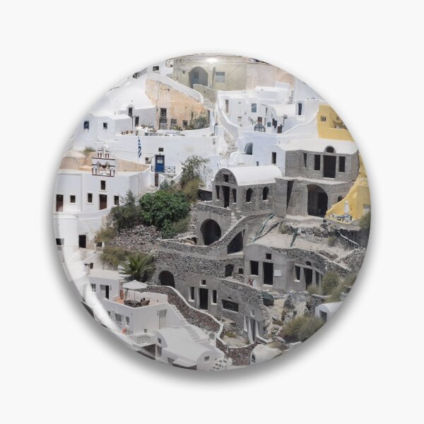 Artikelvorschau, Santorini White Houses entworfen und verkauft von Linnys-Designs.