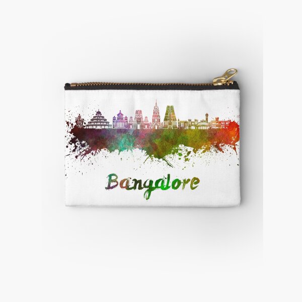 Item preview, Bangalore skyline in watercolor designed and sold by paulrommer.