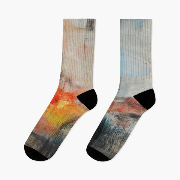 Item preview, Large Abstract Art, Blue Orange Abstract Print  designed and sold by AndradaArt.