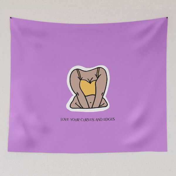 Item preview, Love Your Curves And Edges designed and sold by DifferenceMaker.