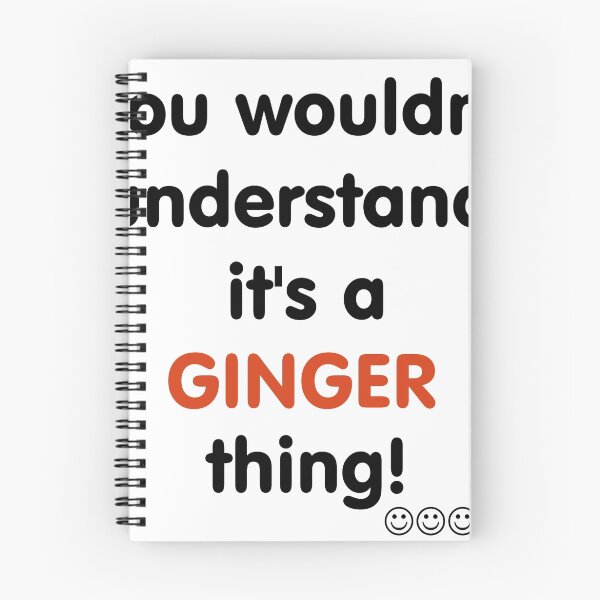 Item preview, It's a Ginger Thing designed and sold by Glyn Davies.