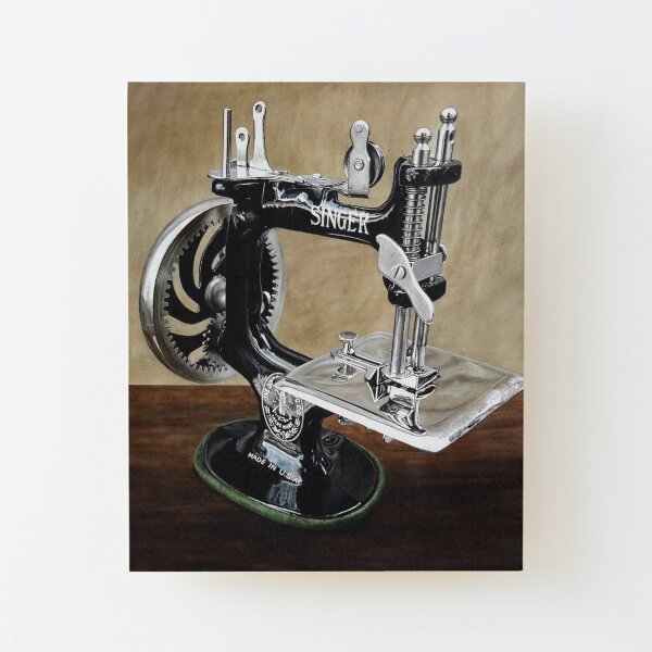 The machine VI Wood Mounted Print