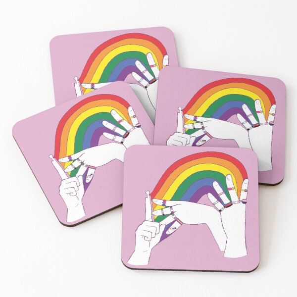 Item preview, LGBTQIA + in French Sign Language designed and sold by LeslieProngue.