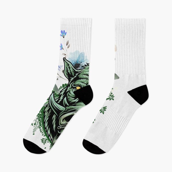 Item preview, Wild Green floral  Boar amazing idea as a gift for animals lover designed and sold by NAMTO.