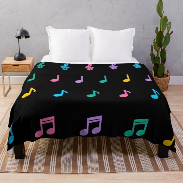 Item preview, Colorful music notes  designed and sold by OkihanaShop.