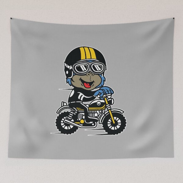 Item preview, Blue Monkey Motocross designed and sold by Nickelparis.