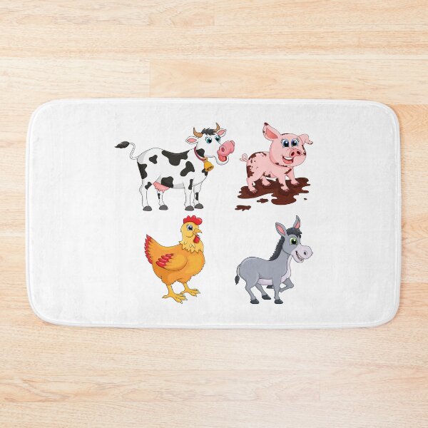Item preview,  Farm Animals -Cow, Pig  designed and sold by mayankdozdesign.