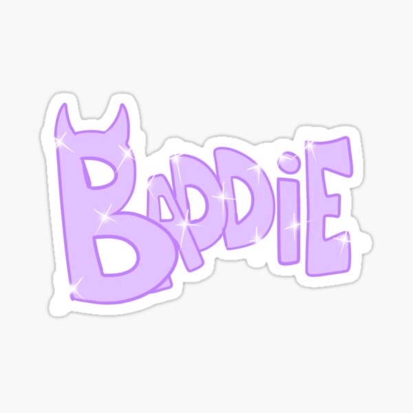 shawty a lil baddie  Sticker for Sale by cbeaaa