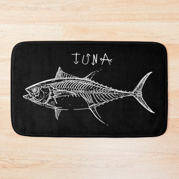 Item preview, Tuna Fish Sailing Fishing Outline designed and sold by ArtByBollwitt.