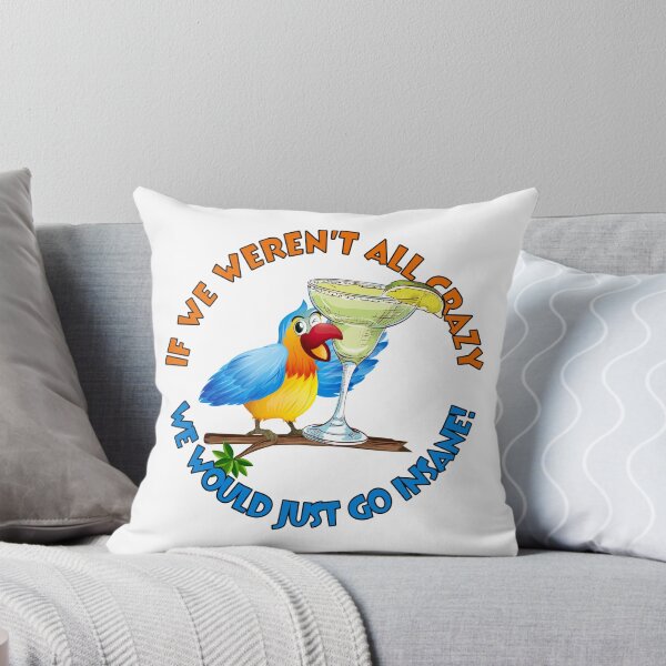 Item preview, Crazy, Insane Parrot designed and sold by ParrotHeadSwag.
