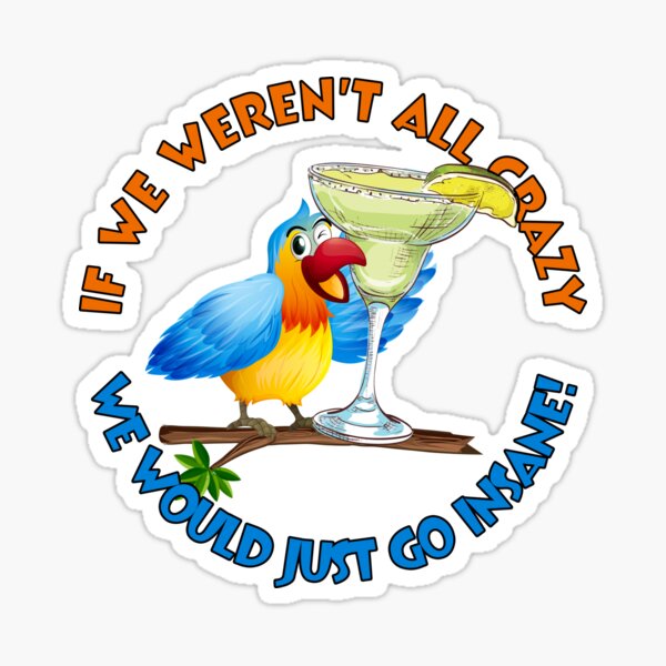 Fins Up Jimmy Buffet – Band Decal Stickers, Custom Made In the USA