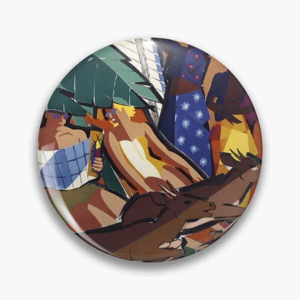 Item preview, Belgian Congo vintage travel poster designed and sold by stickart-marek.