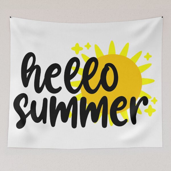 Item preview, Hello summer designed and sold by purpleblobart.