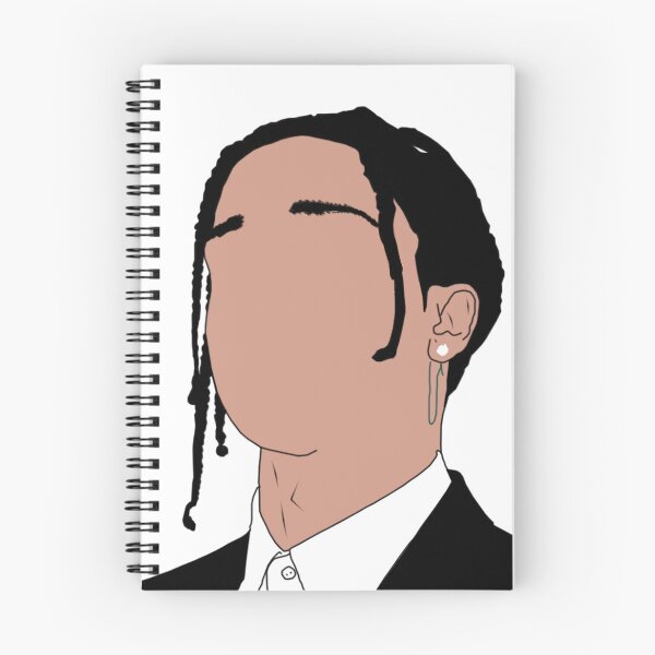 Item preview, Asap Rocky face art designed and sold by MercyArtStore.