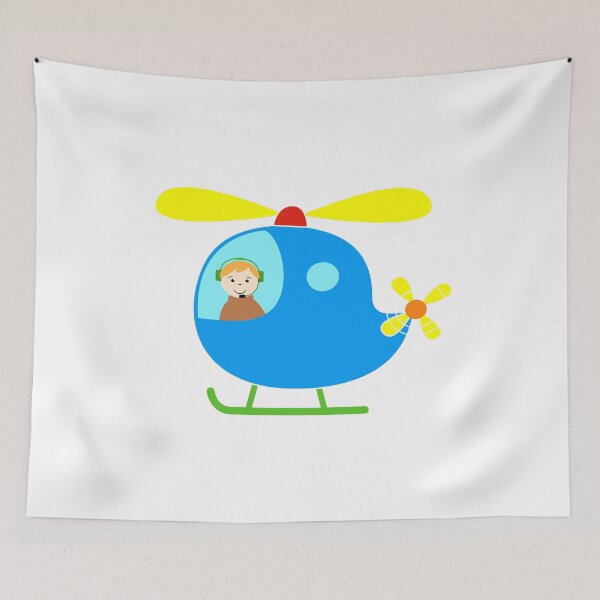 Item preview, Helicopter Pilot Boy Girl Chopper designed and sold by samshirts.