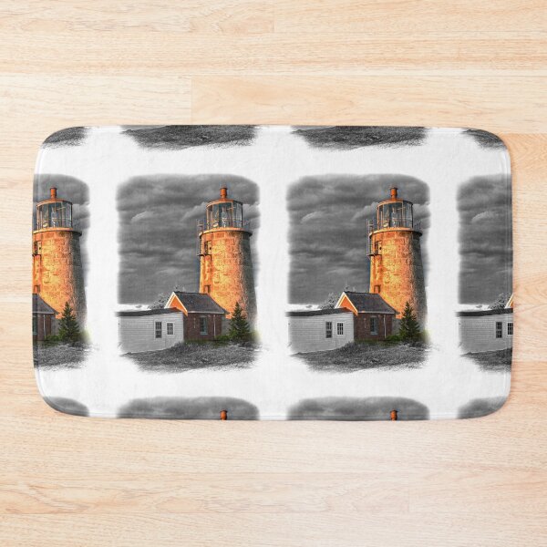 Item preview, Sunset on the Monhegan Island lighthouse designed and sold by TBCam.