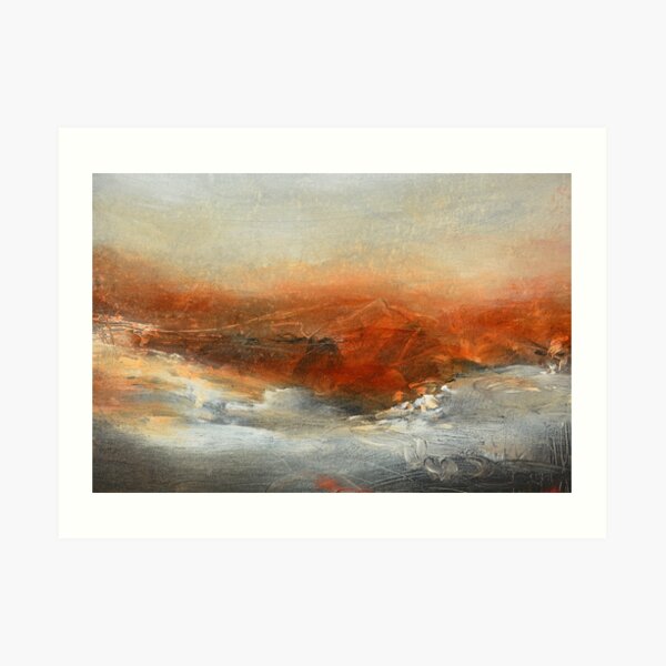 Rust Landscape II Art Print