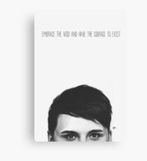 Dan Howell_2 Leinwanddruck