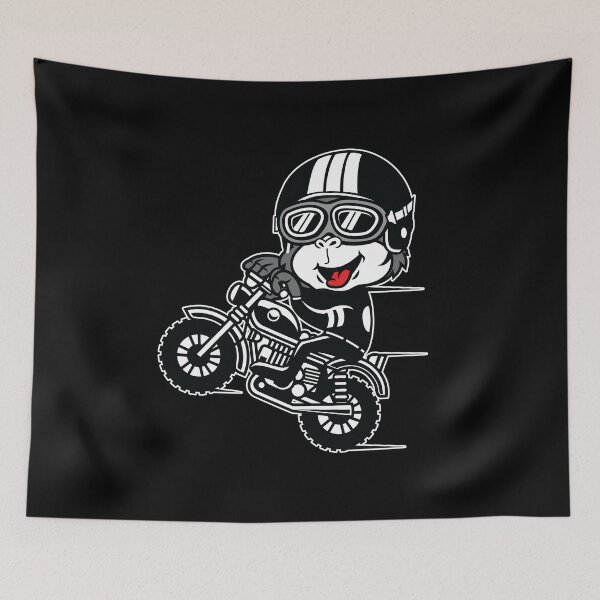 Item preview, Funky Monkey Moto designed and sold by Nickelparis.