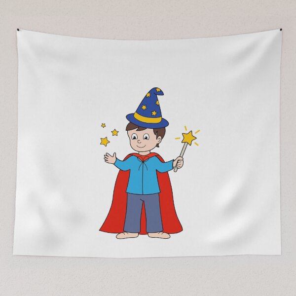 Item preview, Magician Boy Girl Sorcerer Wizard Conjurer Kids designed and sold by samshirts.