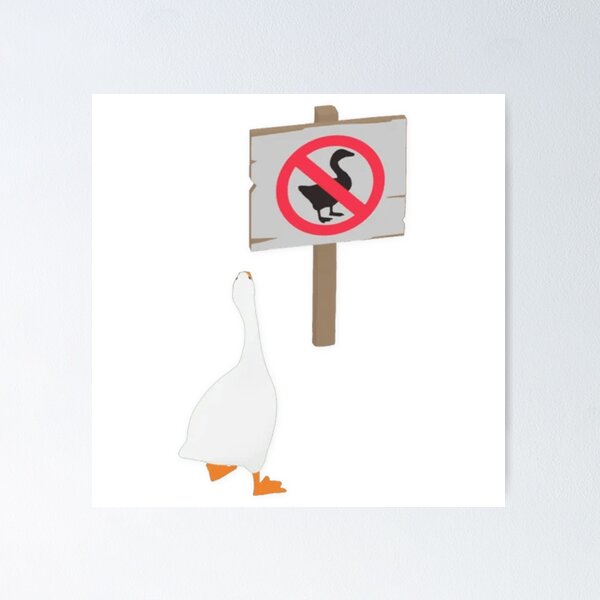 Item preview, Untitled goose game designed and sold by KarapuZpUz.