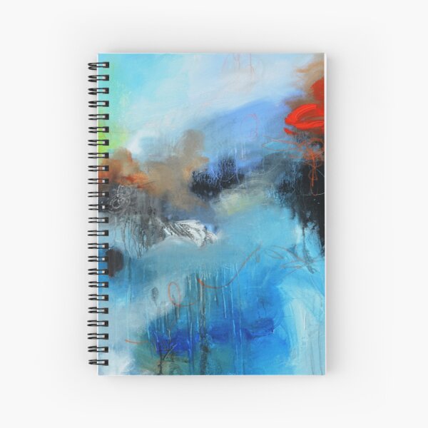Red Sign Spiral Notebook