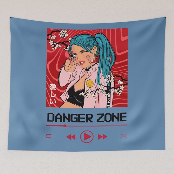 Item preview, Danger Zone Anime Design designed and sold by Paula Helit.
