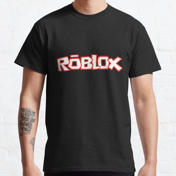 Roblox T Shirts Redbubble - black w red outlines lmad t shirt roblox