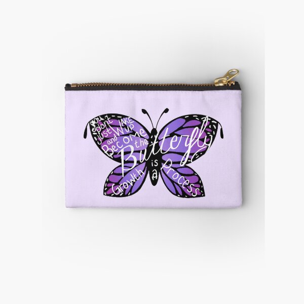 Aperçu de l'œuvre Butterfly Growth-Purple créée et vendue par TeaLeef.