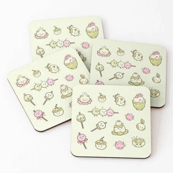 Item preview, Hanami Dango Creature _ Sticker designed and sold by Vr3ush.